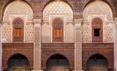 Al-Attarine Madrasa in Fez, Morocco