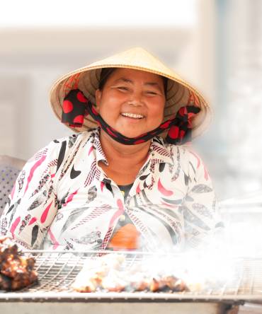 Asia Street Food Vendor