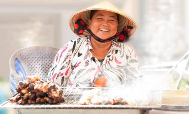 Asia Street Food Vendor