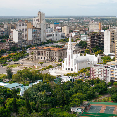 A view of Maputo the capital of Mozambique, Africa - Mozambique travel guide