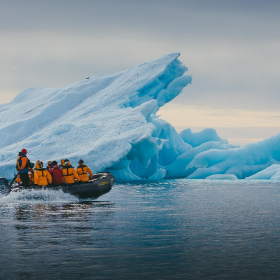 Enchanting Travels Arctic Tours - Zodiac boat ride