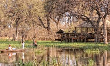 Enchanting Travels-Botswana Tours-Okavango Delta-Khwai Tented Camp-Exterior View