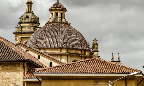 Cartagena buildings, Colombia, South America