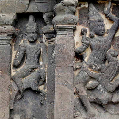 Ellora Caves at Aurangabad, India