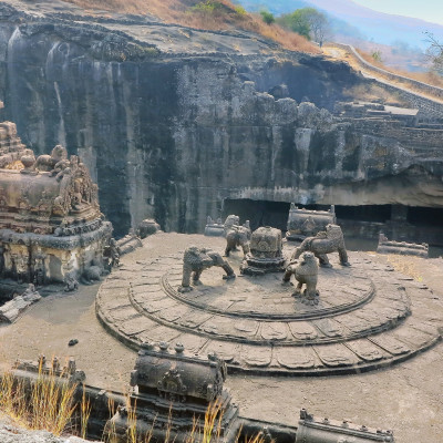 Kailas Temple, Ellora Caves, India