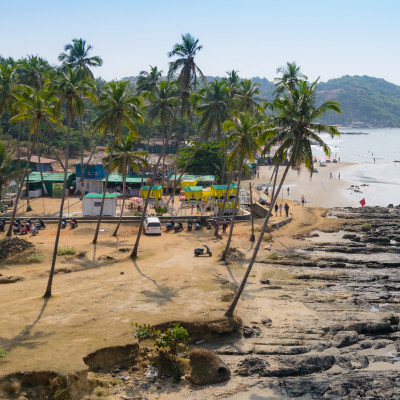 Vagator beach, North Goa, India