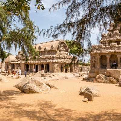 Five Rathas, Mahabalipuram, Tamil Nadu, India