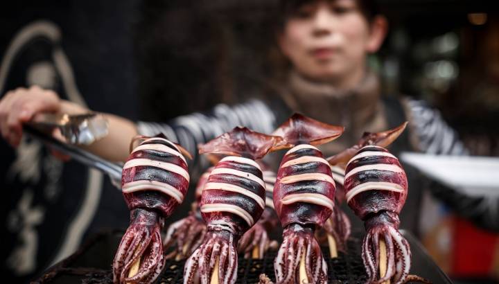 Must-try: Grilled squid