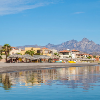 Sunny morning in LORETO, Baja California Sur. MEXICO, Central America