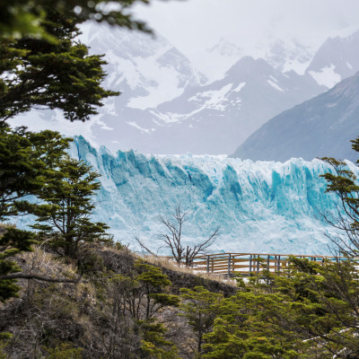 Perito Moreno Glacier in Los Glaciers National Park in Patagonia, Argentina