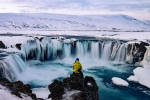 Godafoss Waterfalls in Iceland