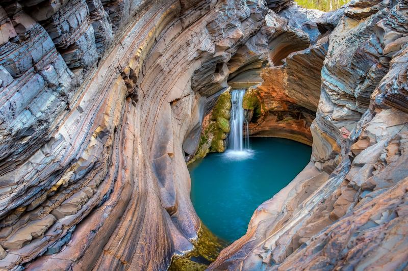 Hamersley Gorge at Karijini National Park Western Australia