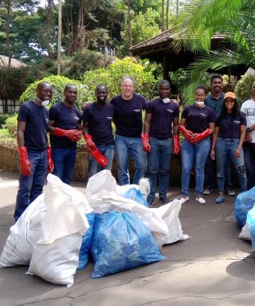 Clean and Green Day with the Nairobi team, Enchanting Travels