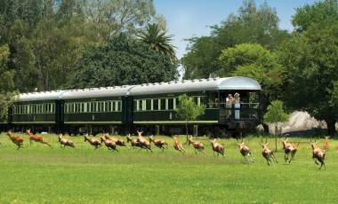 Exterior view of Rovos Rail: Pretoria – Cape Town, South Africa