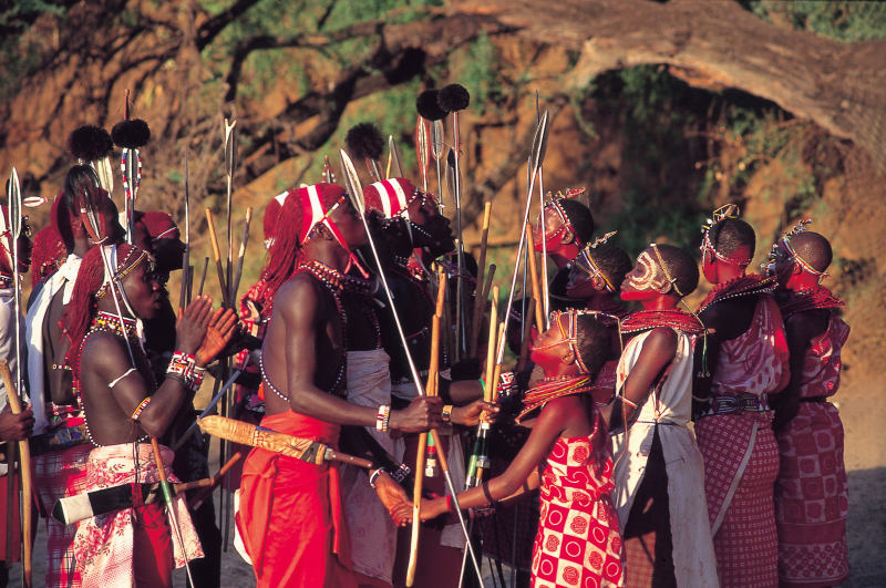 Samburu Group Dancing-Zambia