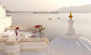 Taj Lake Palace in Udaipur
