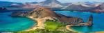 Two Beaches in Bartolome Island in Galapagos Islands